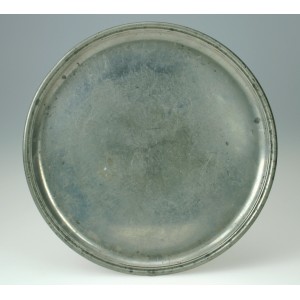 Plateau en étain, Lyon, après 1782