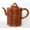 Théière en grès de Yixing à décor réticulé, vers 1720-1730