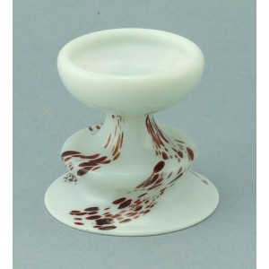 salière en verre opalin