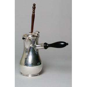 Chocolatière en argent, Paris, 1783