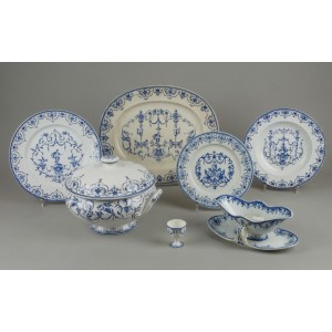 service de table en faïence fine de Bordeaux