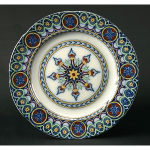 Assiette plate "Eclipse"