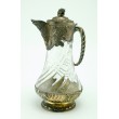 Aiguière en cristal et argent, J.A. Martel, Paris, 1890-1900