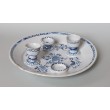 Assiette à oeufs en faïence, Nevers, vers 1760