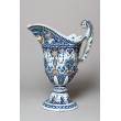 Aiguière casque, faïence de Rouen, 1730-1740